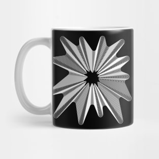 Spatial Sacred Mesh Vector Illustration Mug